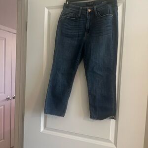 Judy Blue Women's Dark Blue Cropped Capris